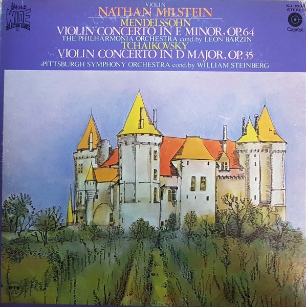 Vinil LP # &quot;Japan Press&quot; Tchaikovsky, Felix Mendelssohn; Steinberg - Concerto En R&eacute; Majeur - Mendelssohn - Concerto En Mi Mineur (NM)