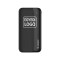 Baterie externă Wozinsky Powerbank Li-Po 10000mAh 2 x USB negru (WPBWE1) cu personalizare logo.