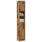 vidaXL Dulap de baie, lemn vechi, 32x25,5x190 cm, PAL