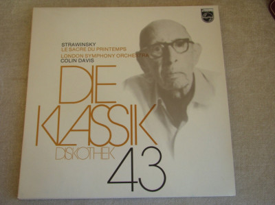 STRAWINSKY - Die Klassik Diskothek - Vinil LP PHILIPS foto