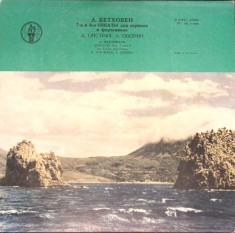 Disc vinil, LP. SONATAS NOS. 7 AND 8 FOR VIOLIN AND PIANO-LUDWIG VAN BEETHOVEN, DAVID OISTRAKH, LEV OBORIN-328980
