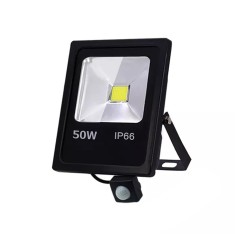 Proiector LED cu halogen, senzor de miscare, 50W foto