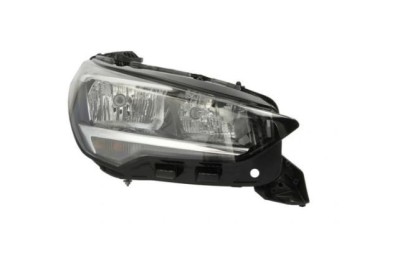Far OPEL CORSA/-e F, 06.2019-, partea dreapta, VALEO, tip bec H15+H7+PWY24W; electric; cu motor; halogen foto