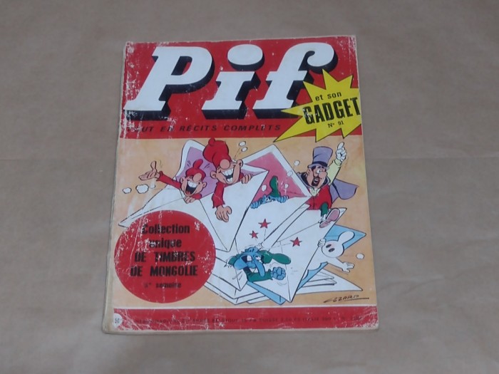 PIF et son GADGET Nr.91 TOUT EN RECITS COMPLETS