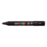 Marker "Posca", UNI, 1.8-2.5 mm, Negru