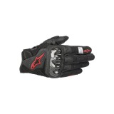 MBS Manusi de piele vara Alpinestars SMX-1 AIR V2 M Negru/Rosu, Cod Produs: 35705181030M