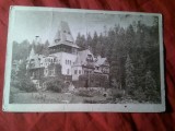 Ilustrata Sinaia - Castelul Pelisor Ed. MC Florescu 1945 , are pliuri