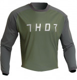 Tricou atv/cross Thor Terrain, culoare verde/gri, marime L Cod Produs: MX_NEW 29107168PE