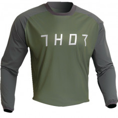 Tricou atv/cross Thor Terrain, culoare verde/gri, marime 2XL Cod Produs: MX_NEW 29107170PE