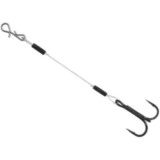 Cumpara ieftin Montura Delphin Twisto Rigs Fluorocarbon, Nr.6, 8cm, 3buc/plic