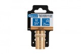 Niplu din alama pentru furtun de 25 mm, filet exterior 3 / 4&quot;, Geko G70172