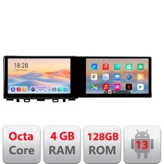 Navigatie Kia Stonic 2016-2020 Edotec 2 ecrane 8 core 4+128 21.6 inch Incell android Wifi 5Ghz gps internet Kit-Stonic CarStore Technology