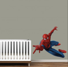 Sticker Camera Copilului &amp;quot;Spiderman&amp;quot; 120 x 100 cm foto