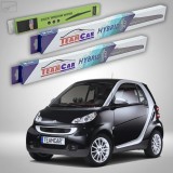 Cumpara ieftin Ștergătoare Smart Fortwo Coupe 451 2007-2015 | Set Față și Spate Hibrid &ndash; TeamCar&reg;