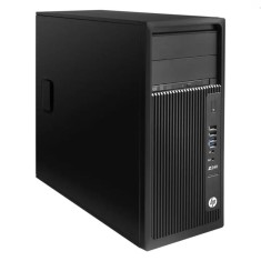 Unitate PC Refurbished, HP Z240 WORKSTATION TOWER, Procesor XEON E3 1225 V5, Memorie RAM 16 GB, SSD 256 GB NOU + HDD 3 TB, Windows 10 Pro, DVD-ROM