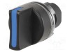 Comutator rotativ EAO 22mm Poz.i stab 5 negru fără IP65 46