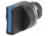 Comutator rotativ EAO 22mm Poz.i stab 5 negru fără IP65 46