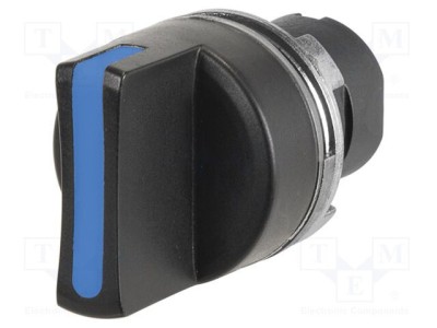 Comutator rotativ EAO 22mm Poz.i stab 5 negru fără IP65 46 foto