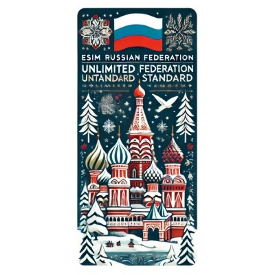 eSIM Russian Federation, Unlimited Standard, 30 Days foto