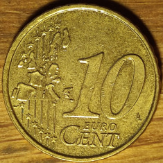 Belgia - moneda de colectie - 10 euro cent 1999 - XF + superba !