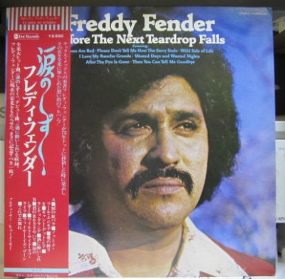 Vinil &amp;quot;Japan Press&amp;quot; Freddy Fender &amp;lrm;&amp;ndash; Before The Next Teardrop Falls (VG+) foto