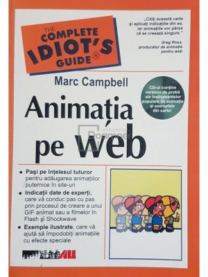 Marc Campbell - Animatia pe web (Editia: 2004) foto