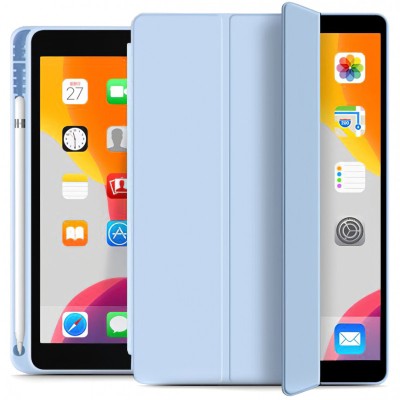 Husa Tableta TPU Tech-Protect SC PEN pentru Apple iPad 10.2 (2019) / Apple iPad 10.2 (2020), Bleu foto