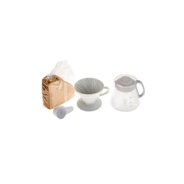 Hario V60 Dripper &amp; Pot White