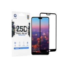 Folie Sticla pentru Huawei P20 Lito 2.5D FullGlue Glass Negru