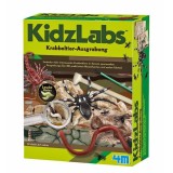 Set excavare si observare Animale Creepy, KidzLabs, 5+