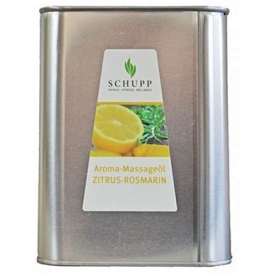 Ulei de masaj aromatic, Citrice și rozmarin (Activ), 2500 ml foto