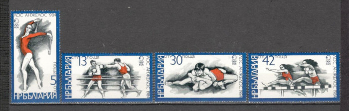 Bulgaria.1983 Olimpiada de vara LOS ANGELES SB.182