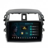 Navigatie 2K Toyota Corolla (2007-2013) 8GB RAM Android 13 Octacore Slot Sim 4G DSP GPS Wi-FI Carplay Android Auto USB Bluetooth Waze Touchscreen 9.5
