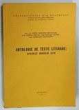ANTOLOGIE DE TEXTE LITERARE: SPECIILE GENULUI EPIC de LECT. DR. SANDA IOANOVICI-MUNTEANU ... STUD. MADALINA NICOLAESCU, 1977, TEXT IN LIMBA GERMANA