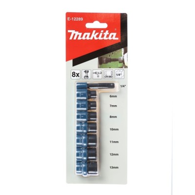 Set 7 biti pentru insurubare, Makita E-12289, cu prelungitor, 8 piese foto
