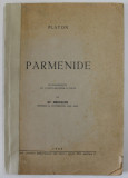 PARMENIDE de PLATON , in romaneste de ST. BEZDECHI , 1943