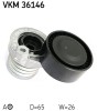 SKF VKM 36146 rola intinzator,curea transmisie
