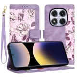 Husa personalizata fete Xiaomi Redmi Note 14 Pro 5G Techsuit FlipCraft, mov