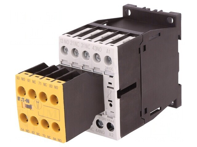 Contactor 3P NO x3 NC x4 NO x4 24VDC