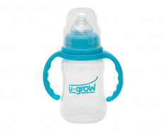 Biberon U-GROW A-1074 cu gat normal 180 ml foto