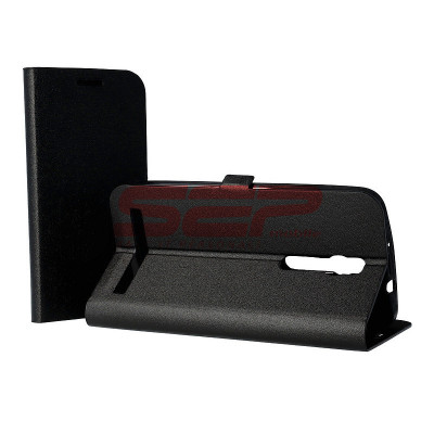 Toc FlipCover Stand Magnet Asus Zenfone 2 5.5 NEGRU foto