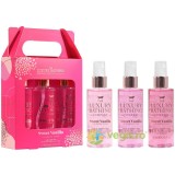 Set Cadou Tempting Trio Spray Parfumat pentru Par si Corp Sweet Vanilla, Almond Glaze 3 x 100ml