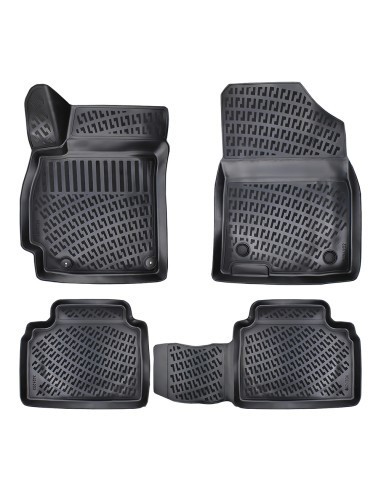Set covorase auto din cauciuc tip tavita pentru Hyundai Elantra VII 2020-