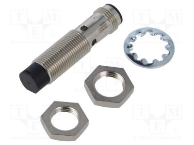 Senzor inductiv OMRON M12 PNP NO 0-8mm 10-30V IP67 200mA foto