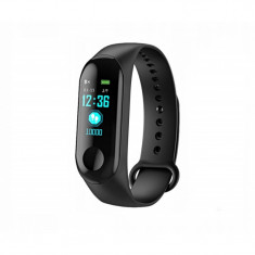 Bratara fitness MRG M-M3, Bluetooth, Smart, Negru C472 foto