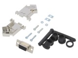 Conector D-Sub 15 pini, mufă mamă, pe cablu - D45NT