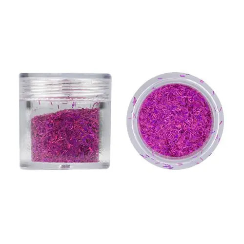 F&acirc;şii unghii - magenta, hologramă 10g