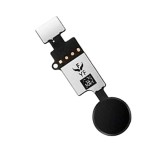 Buton Home iPhone 7, 7 Plus, 8, 8 Plus Negru - Decorativ