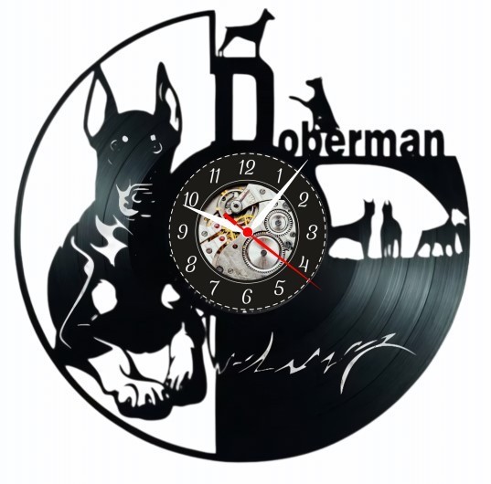 DOBERMAN-ceas de perete