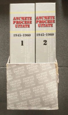 Teodor Vexler; Mihaela Popov - Anchete și procese uitate: 1945-1960 (2 vol.) foto